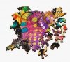 Trefl Puzzle drewniane 1000 elementów Kolorowy kot