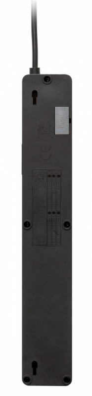 Lestar Listwa przeciwprzepięciowa ZX 510, 1L, 3,0m, czarna