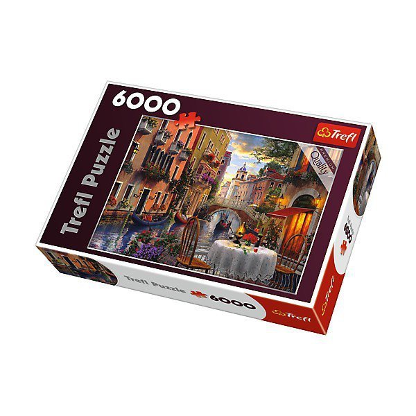 Trefl Puzzle 6000 elementów, Romantyczna kolacja