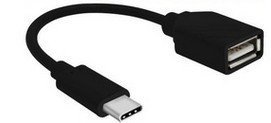 Gembird Adapter USB Typ-C 2.0 męski -&gt; USB żeński