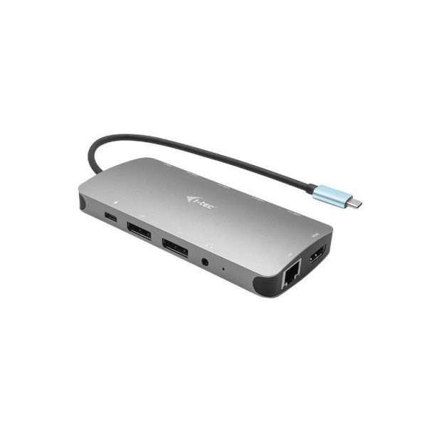 i-tec USB-C Metal Nano Stacja Dokująca 3x Display 2x DP 1x HDMI LAN Power Delivery 100 W
