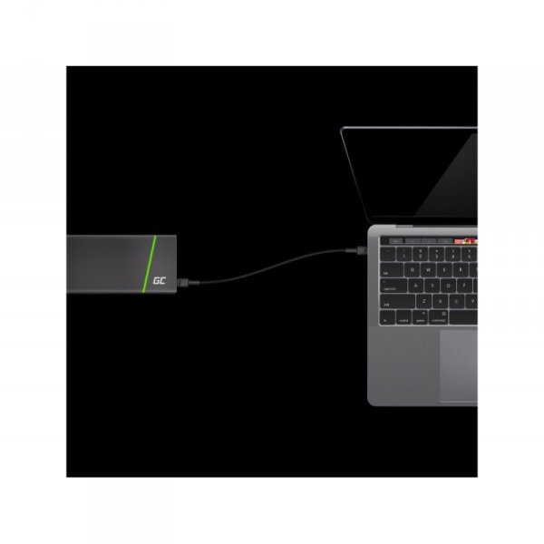 Green Cell Kabel GC PowerStream USB-C - USB-C 120 cm, QC, PD 60W