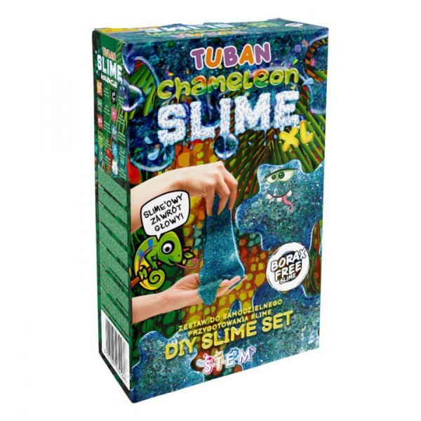 TUBAN Zestaw super slime XL - Kameleon