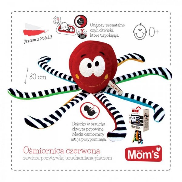 Hencz Toys Ośmiornica sensoryczna dla noworodka 965