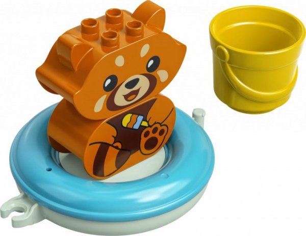 LEGO Klocki DUPLO 10964 Zabawa w kąpieli: pływająca czerwona panda