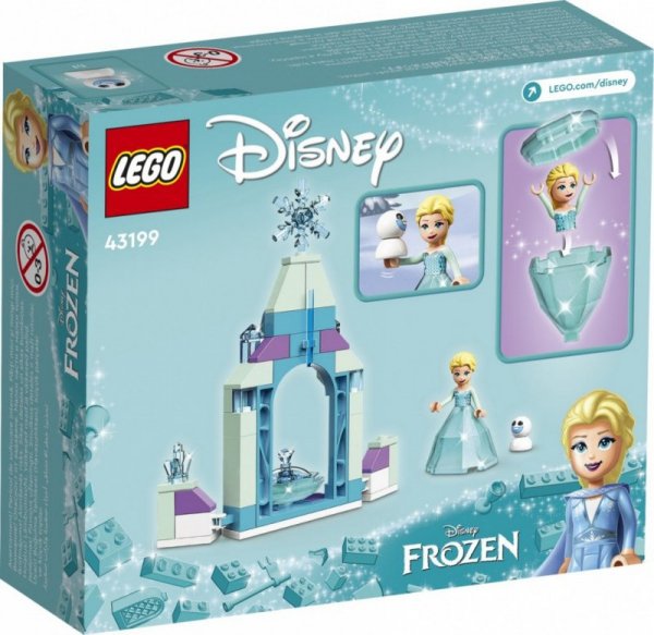 LEGO Klocki Disney Princess 43199 Dziedziniec zamku Elzy