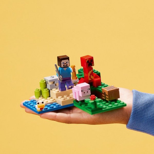LEGO Klocki Minecraft 21177 Zasadzka Creepera