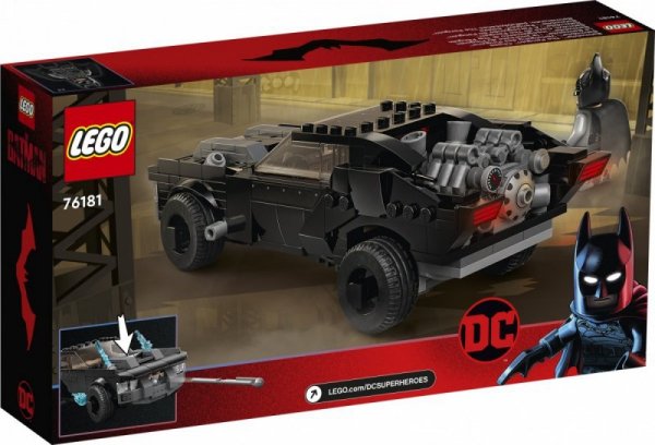 LEGO Klocki Super Heroes 76181 Batmobil: pościg za Pingwinem