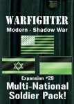 Warfighter Modern Shadow War- Expansion #29 Multi-National Soldier Pack