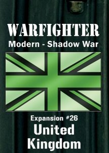 Warfighter Modern Shadow War- Expansion #26 United Kingdom