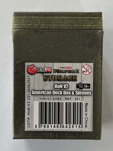 Heroes of Normandie V2: US Deck Box & Sleeves 