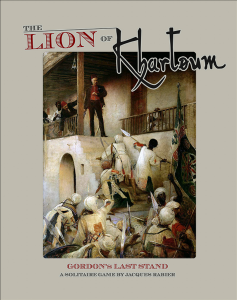 The Lion of Khartoum: Gordon's Last Stand - canvas map