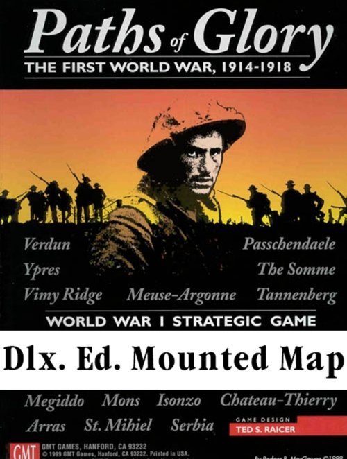 Paths of Glory Dlx. Ed. Mounted Mapboard