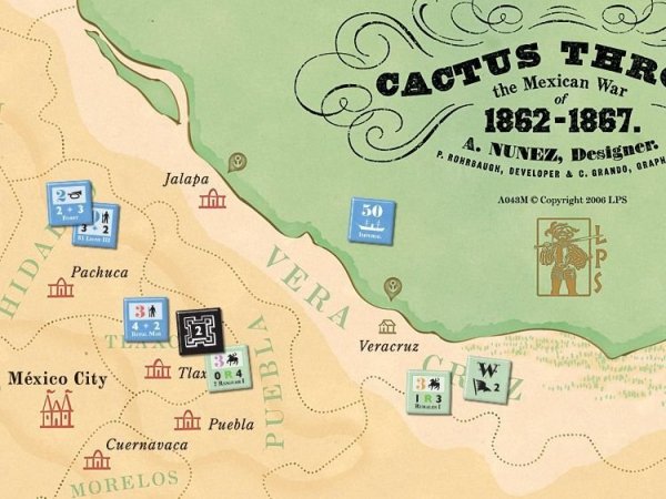 Against the Odds #15 - Cactus Throne: The Mexican War of 1862-1867