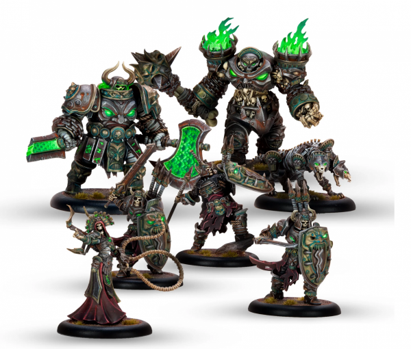 Warmachine: Frozen &amp; Forgotten Two Player Starter Set (Orgoth vs. Dusk)