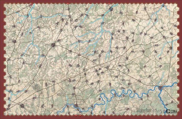 (USZKODZONA) The Waterloo Campaign 1815 Deluxe Edition