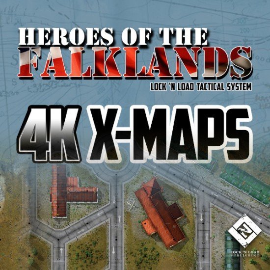 LnLT: Heroes of the Falklands: 4K X-Maps