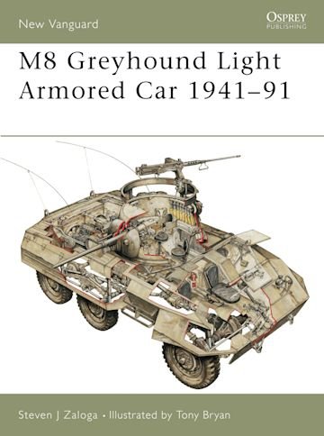  NEW VANGUARD 53 M8 Greyhound Light Armored Car 1941–91