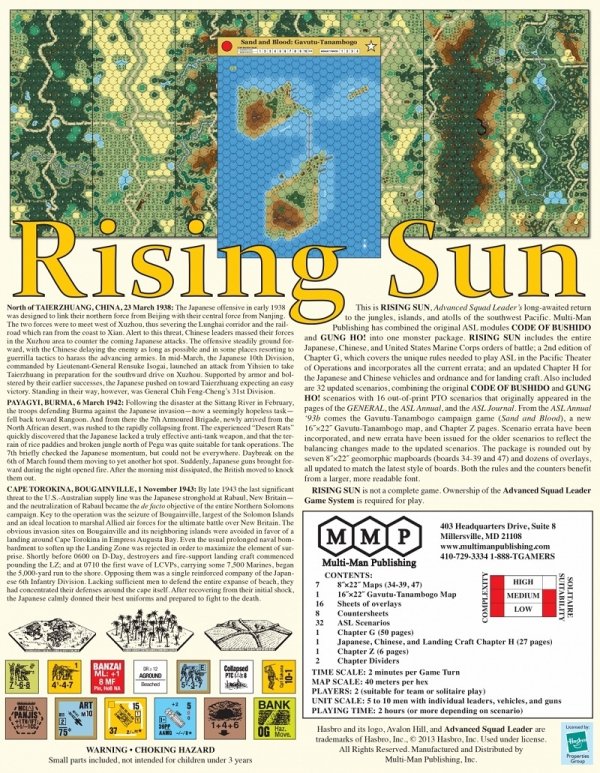 ASL Rising Sun reprint