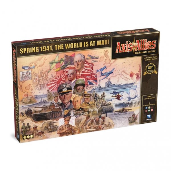 (USZKODZONA) Axis &amp; Allies: Anniversary Edition
