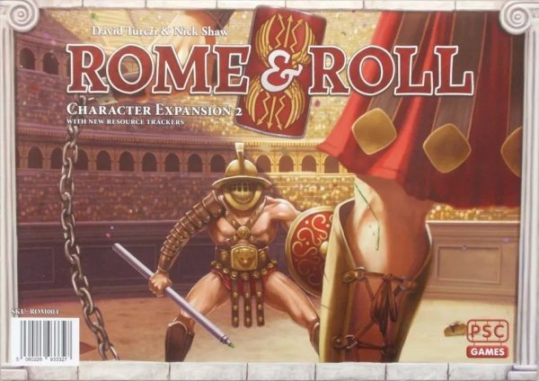 Rome &amp; Roll: Character Boards Expansion #2