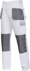 Spodnie biało-szare 100% bawełna, 2l (54), ce, lahti