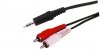 Kabel JACK 3,5 - 2 x RCA 1,2m