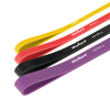 Zestaw gum do ćwiczeń lateksowy - Power Band PLs-2, 4-45 kg, 4 gumy,  REBEL ACTIVE