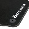 Dywaniki welurowe LOGO do SKODA Octavia II 2008-2012, 4 stopery