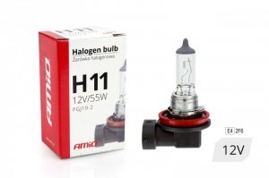 01159 Żarówka halogenowa H11 12V 55W filtr UV (E4)