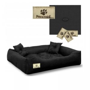 Legowisko Prestige dla psa, kota 40x30 / 55x45 cm czarne