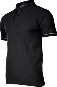 Koszulka polo, 220g/m2, czarna,  m, ce, lahti