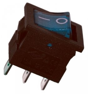 PRK0020C Złącze przełącznik MK1011  podświetlany niebieski