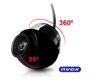 Samochodowa kamera cofania NTSC obrotowa o 360 stopni... (NVOX CM360 NTSC)