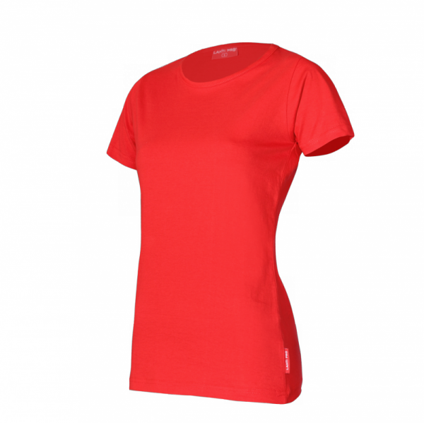 Koszulka t-shirt damska, 180g/m2, czerwona, "s", ce, lahti