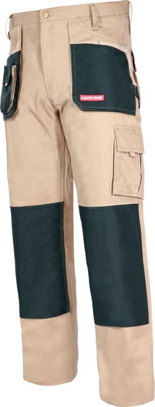 Spodnie beżowe, 100% bawełna, "l (52)", ce, lahti