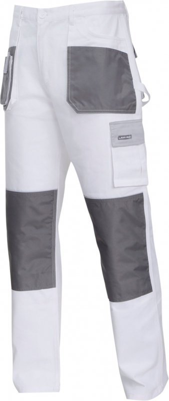 Spodnie biało-szare 100% bawełna, "2l (54)", ce, lahti