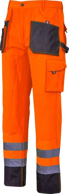 Spodnie ostrzegawcze czarno-pomarańczowe, "m", ce, lahti