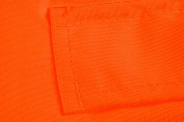 Spodnie robocze ostrzegawcze wodoodporne, pomarańczowe, rozmiar S