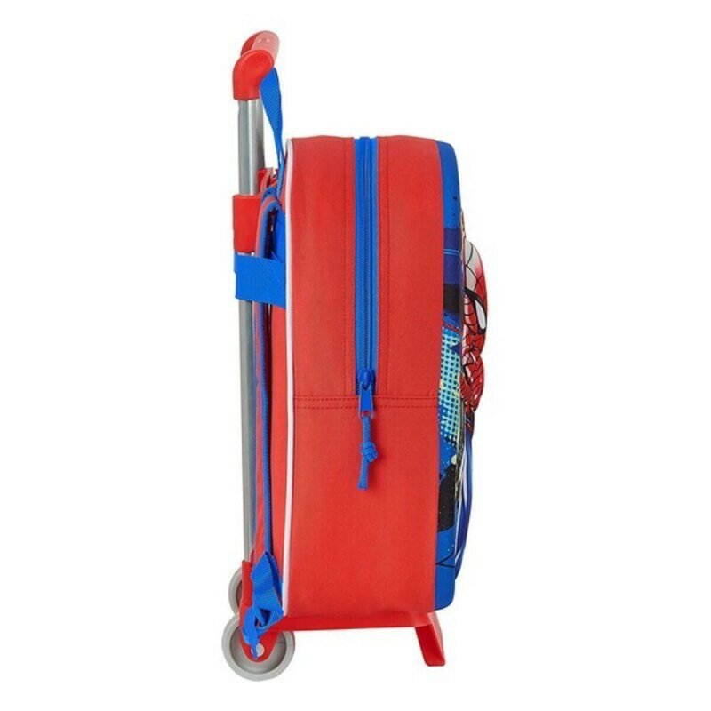 Plecak szkolny 3D z kółkami Spiderman (28 x 10 x 67 cm)