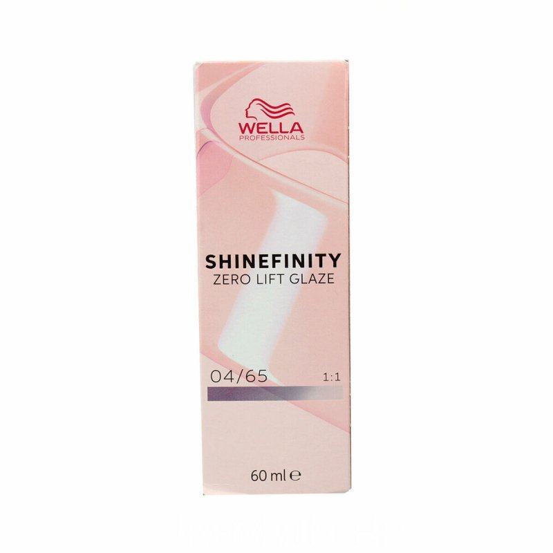 Koloryzacja permanentna Wella Shinefinity Nº 04/65 (60 ml)