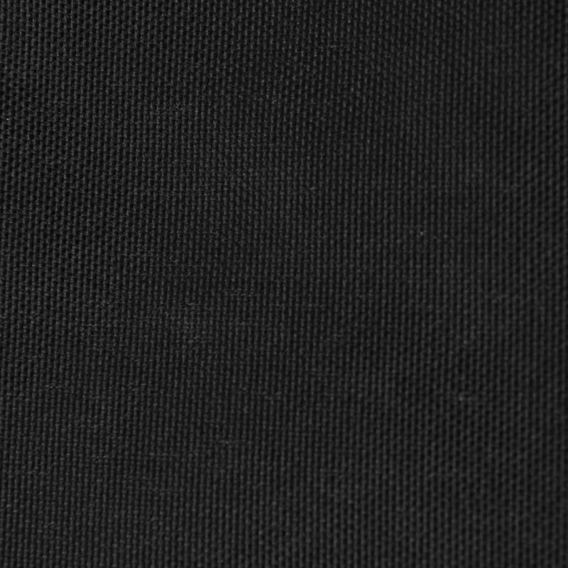 Prostokątny żagiel ogrodowy, tkanina Oxford, 2,5x3 m, czarny