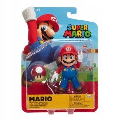 Super Mario Figurka Kolekcjonerska Mario 10cm + Muchomor Nintendo Seria 27