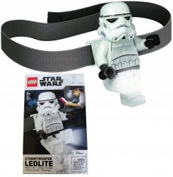 LEGO Star Wars Latarka LED Czołowa Czołówka Stormtrooper Szturmowiec 7 cm
