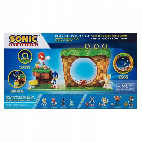 Sonic Zestaw Green Hill Zone z figurką Sonic