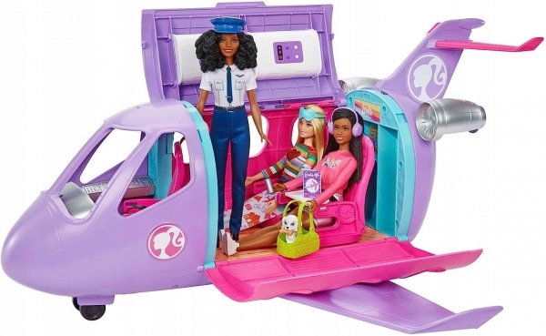 Samolot Barbie + Lalka Lotnicza Przygoda Samolot