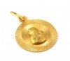 Wisior MATKA BOSKA diamentowana  złoto 585 14cT