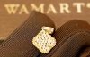  Wisior koniczyna marokańska diamentowana złoto 585 