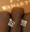  Kolczyki brylanty 24/0,07cT sztyft złoto 585