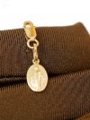 Charms  przywieszka medalik cudowny  złoto 585 